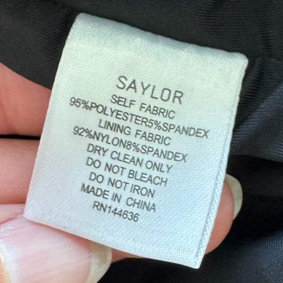 Saylor - Gracie Sequin Ruffle Dress - New with tags NWT - XS 🖤 - Picture 7 of 10